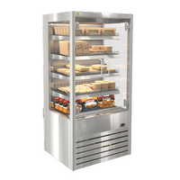 Cossiga 600mm Free-Standing Heated Multideck Display Cabinet