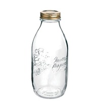 1000ml Glass Bottle with lid
