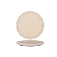 205mm Round Plate Sierra Beige, Naturals by TK (Boxed in 30)