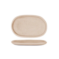 310mm Oval Plate Sierra Beige, Naturals by TK (Boxed in 18)