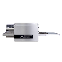 T64E Electric Conveyor Oven, Moretti Forni 406mm Belt width, units can be double/triple stacked. Standard 3 phase but single phase model available