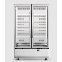 Skope Double Glass Door Chiller with Bottom Motor 1079 Ltrs - 1280x795x2005mmH (Five Year Warranty on Active Core)