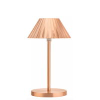 Aruba 230mm LED Cordless Lamp- Brushed Copper Lampa