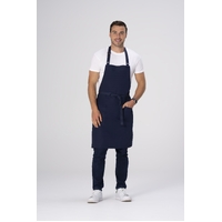 Lockharte Canvas Bib Apron Navy