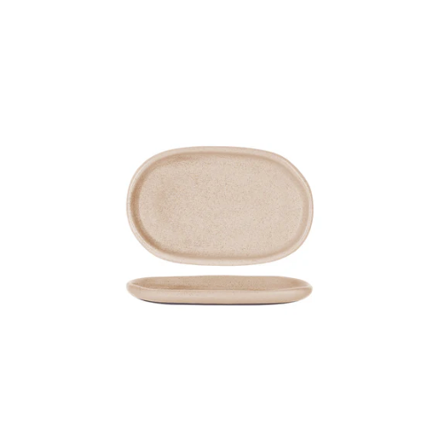 310mm Oval Plate Sierra Beige, Naturals by TK (Boxed in 18)