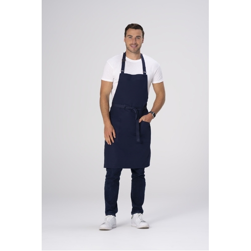 Lockharte Canvas Bib Apron Navy